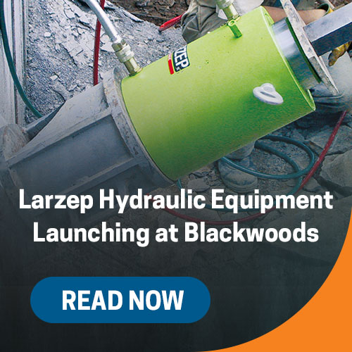 Larzep Hydraulic Equipment Launching at Blackwoods